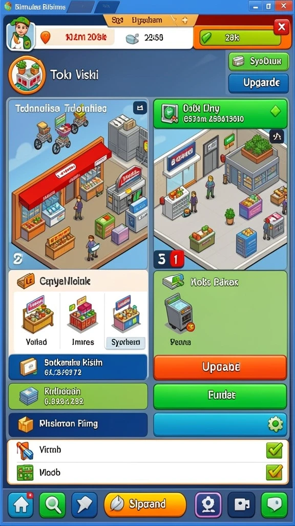 Tangkapan layar menunjukkan karakter utama siap beraksi.