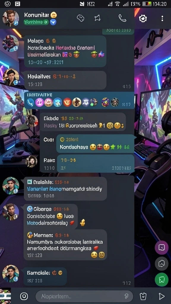 Tampilan awal yang memikat dan penuh warna.