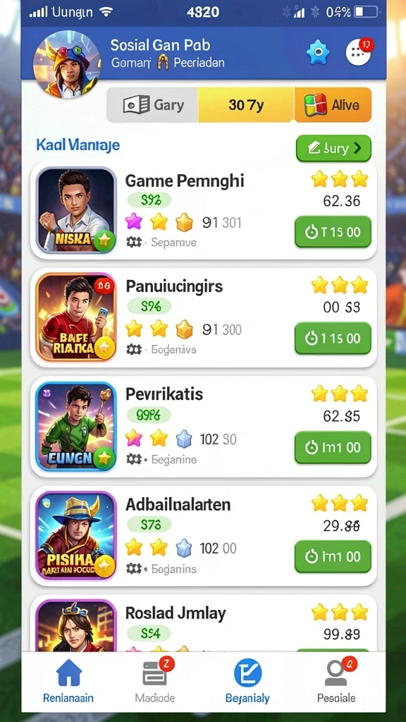 Mode multiplayer yang seru dan kompetitif.