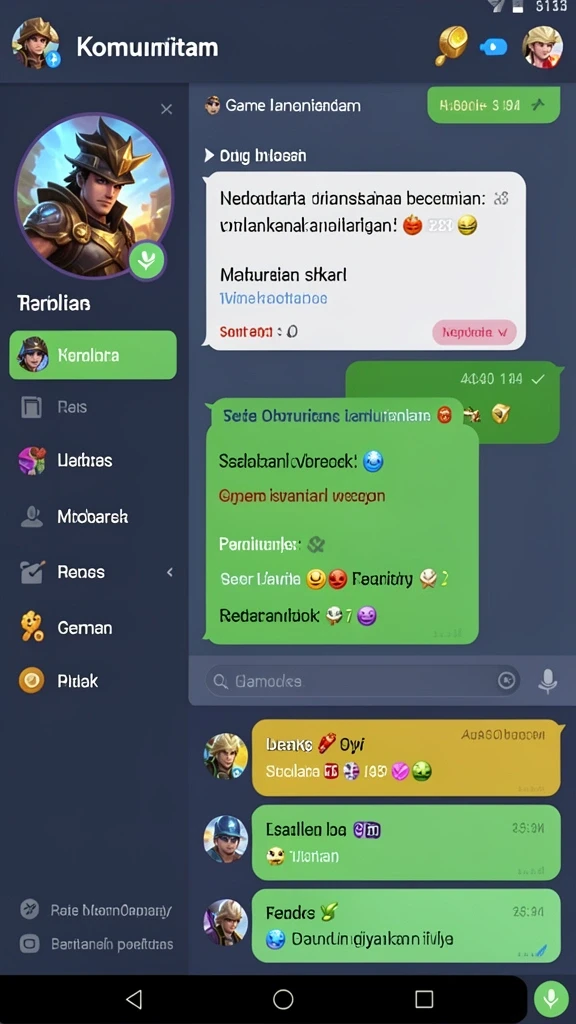 Tangkapan layar dari pertempuran seru dengan musuh.