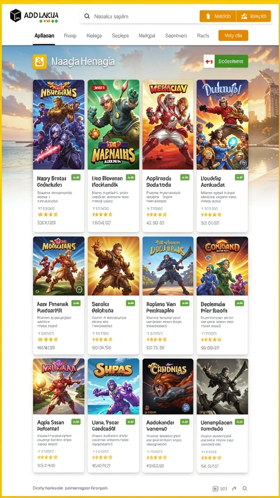 Beragam mode permainan yang seru untuk dicoba.