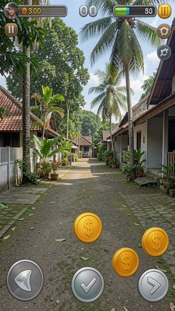 Tampilan karakter utama F32 yang menawan.