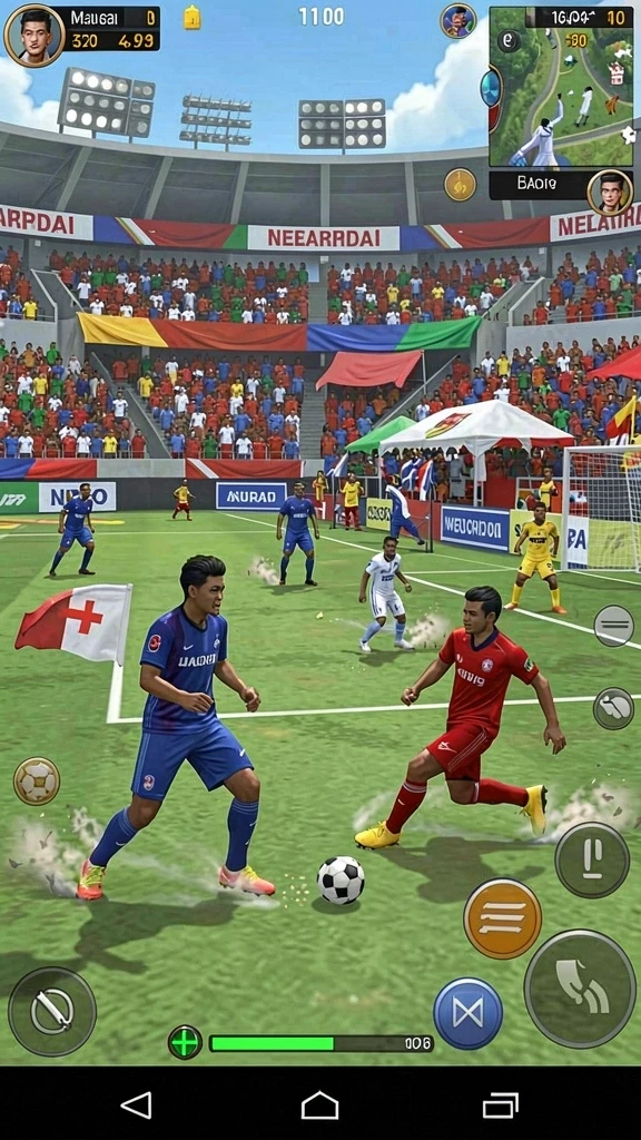 Tantangan menarik di setiap level permainan.