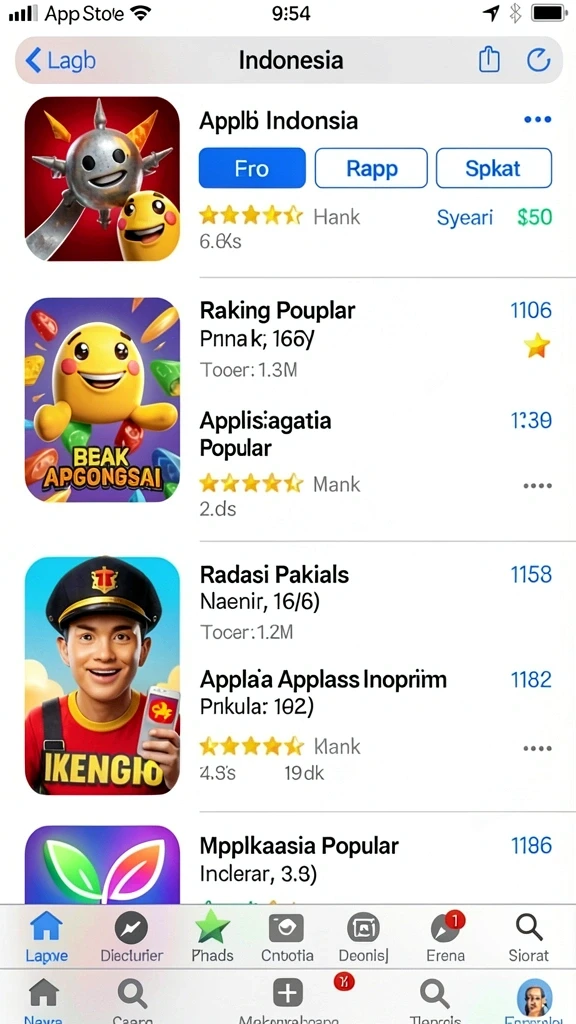 Karakter utama dalam aksi yang mendebarkan.