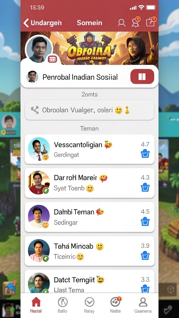 Karakter unik dengan berbagai pilihan kostum menarik.