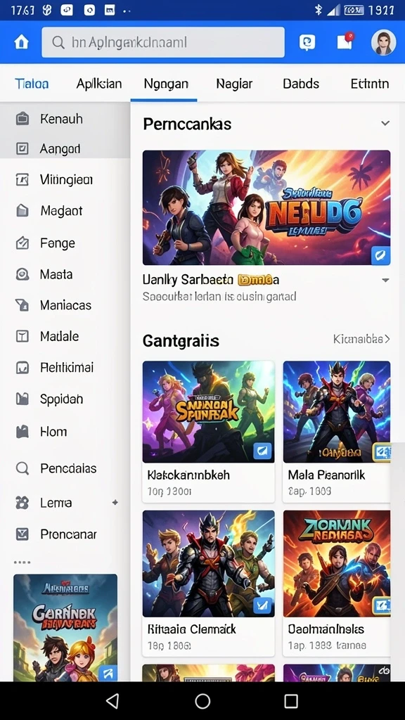 Grafik yang menawan dan penuh warna di setiap level.