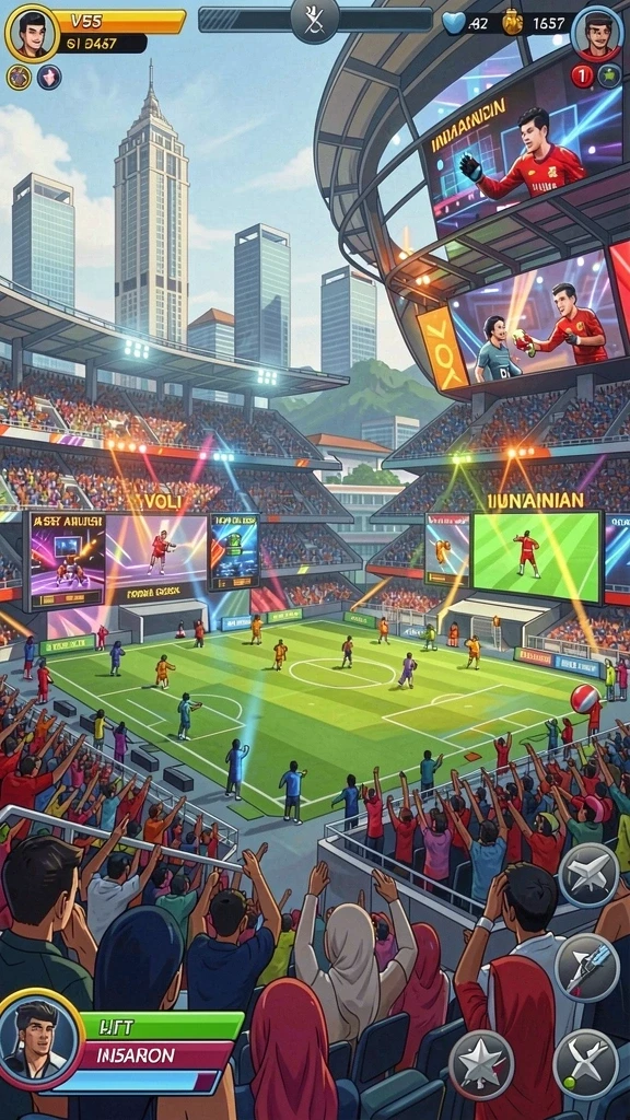 Tampilan antarmuka yang ramah pengguna dan menarik.