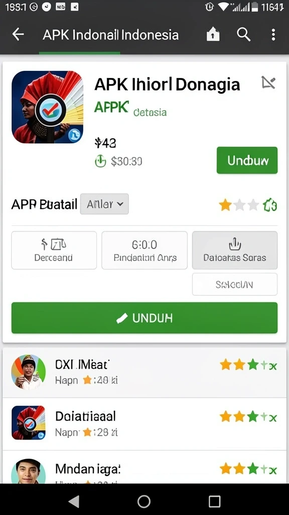 Tampilan antarmuka yang menarik dan mudah digunakan.