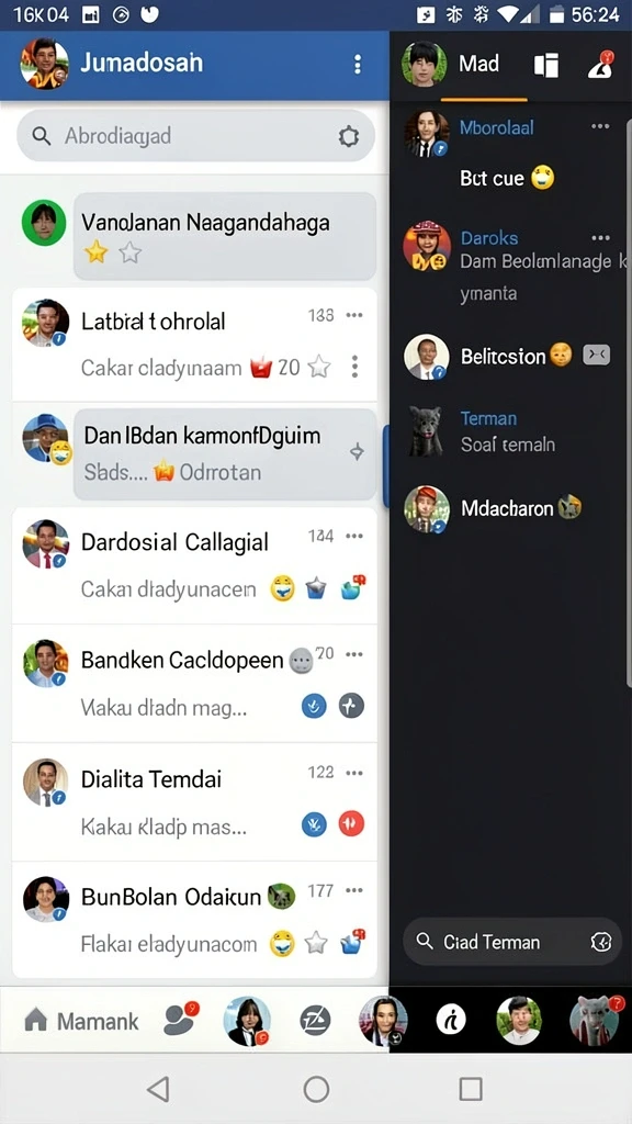 Tampilan antarmuka yang menarik dan intuitif.