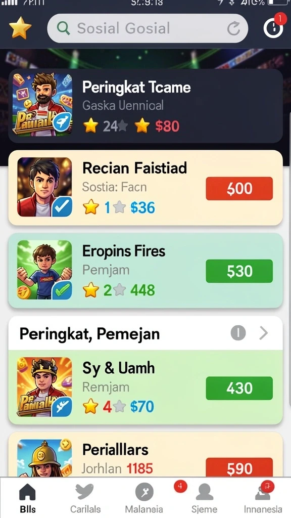 Mode permainan multiplayer yang seru dan kompetitif.