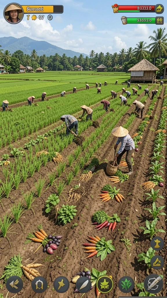 Karakter yang dapat dikustomisasi secara mendetail.