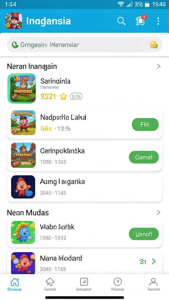 Tampilan antarmuka yang ramah pengguna.