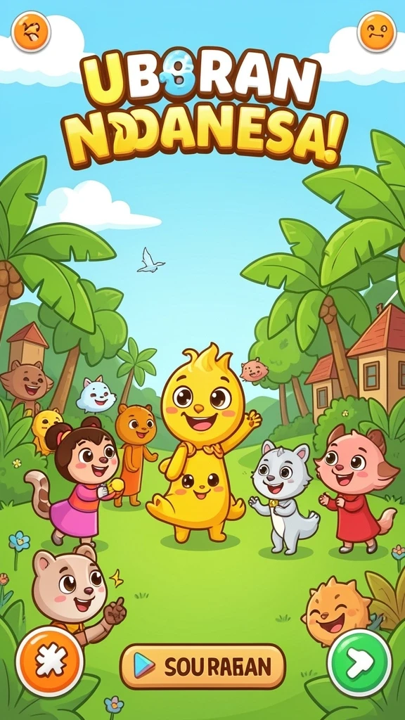 Tampilan gameplay yang menarik dan interaktif.