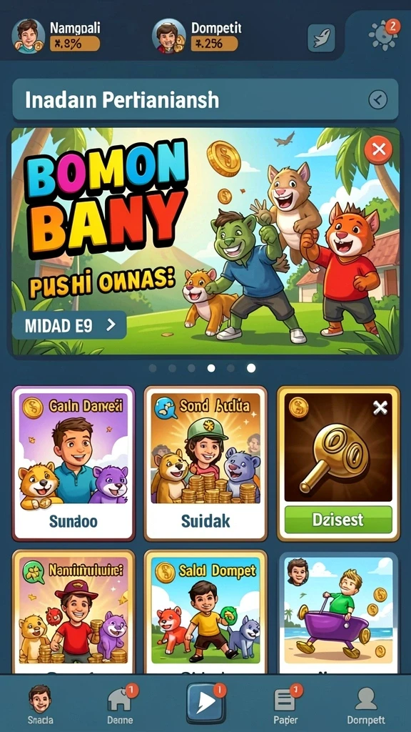 Misi seru yang menantang dan penuh kejutan.