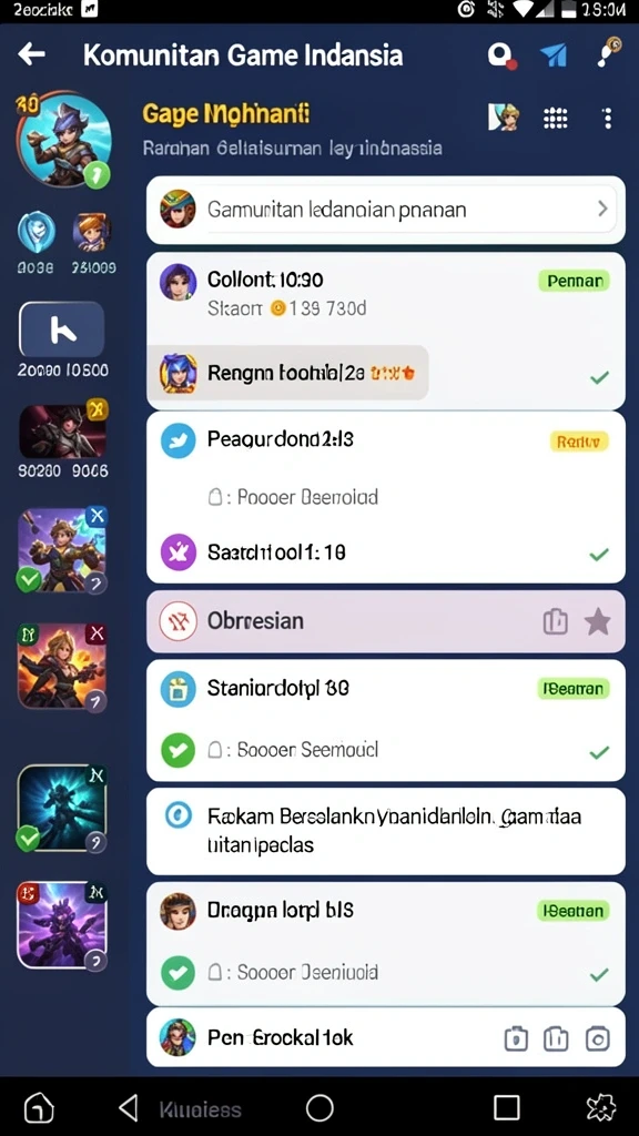 Tampilan antarmuka yang ramah pengguna.