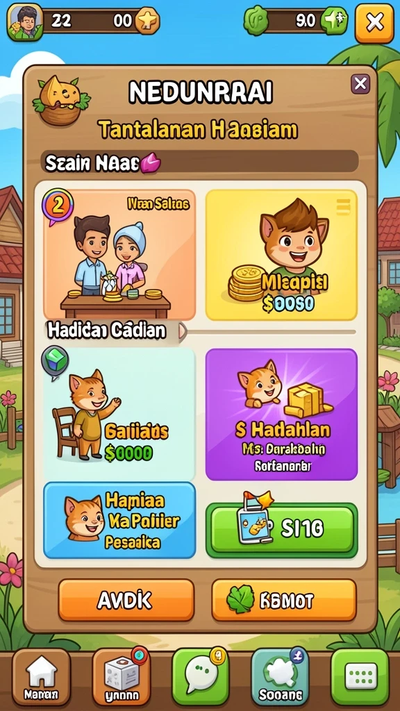 Fitur tim memungkinkan pemain berkolaborasi dengan teman.