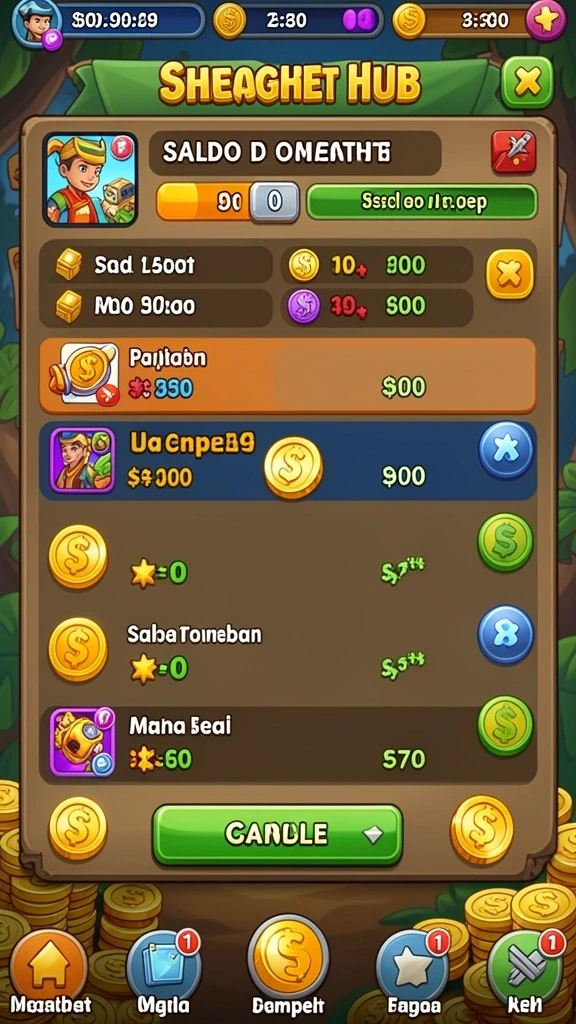 Screenshot menampilkan berbagai permainan yang tersedia di POLO188.