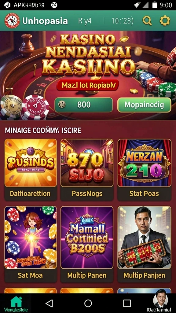 Karakter-karakter unik yang dapat dipilih.