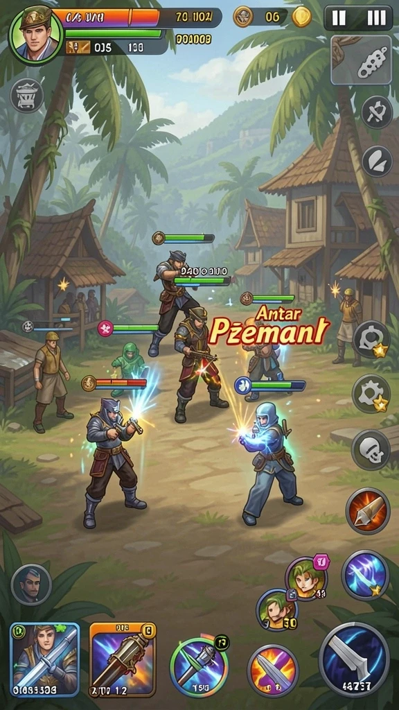 Tampilan antarmuka yang intuitif dan menarik.
