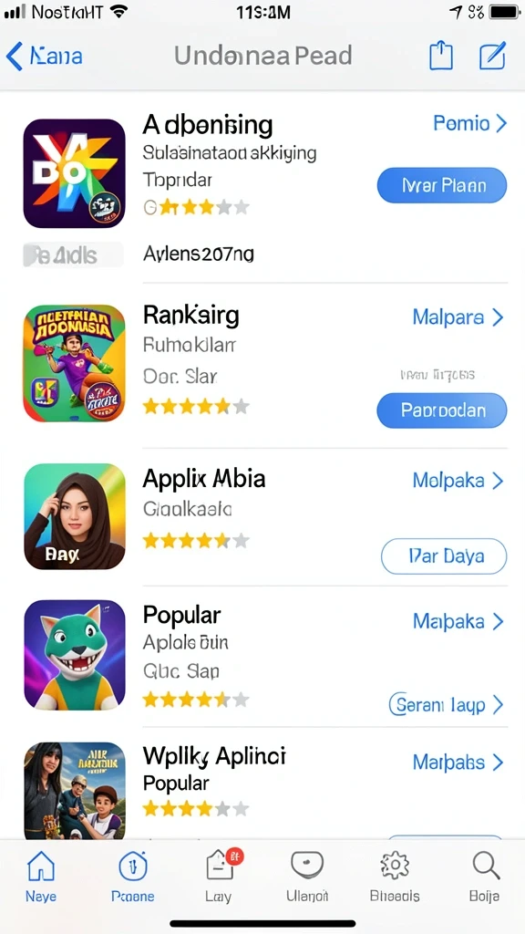 Level dan tantangan baru yang mengasyikkan.