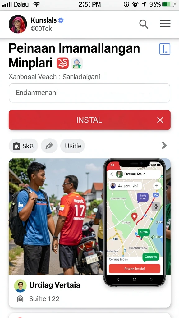 Momen sosial bersama pemain lain.
