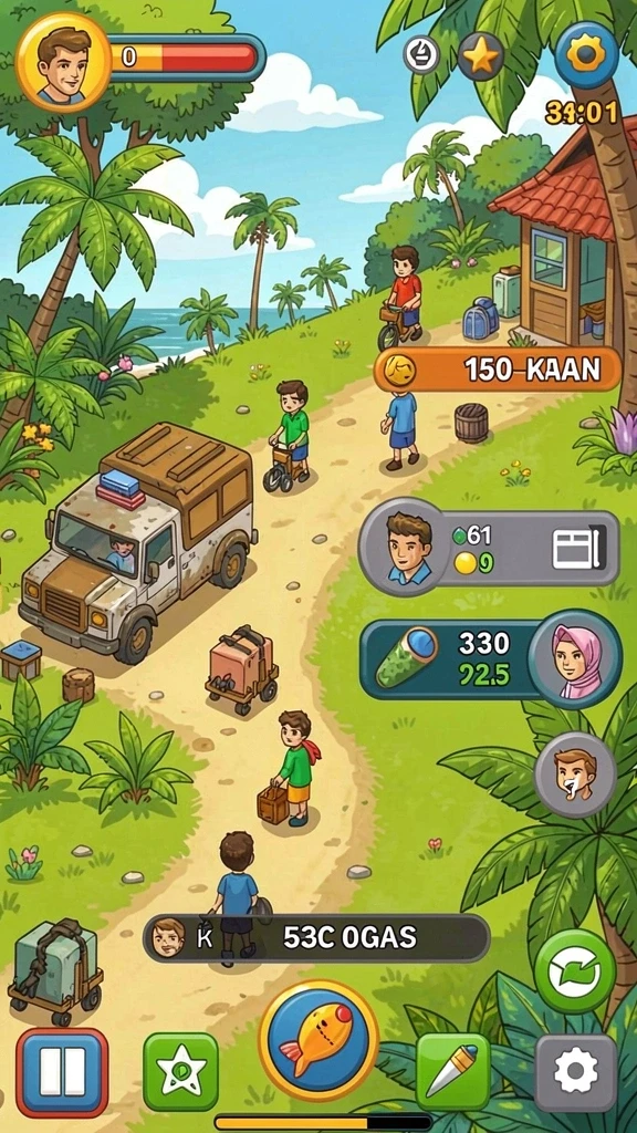 Sistem reward yang memuaskan dan menarik.