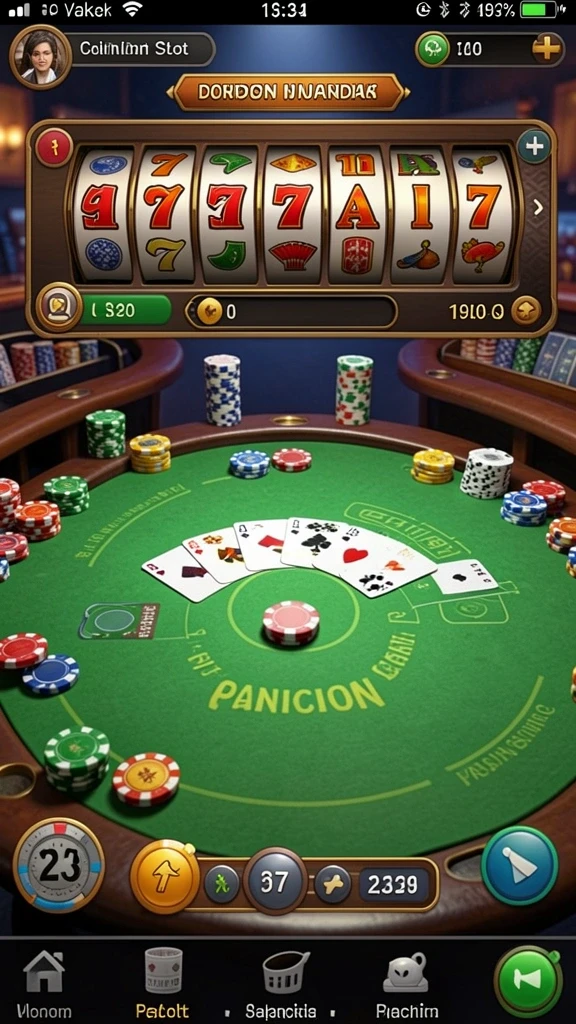 Screenshot menampilkan variasi tema permainan yang beragam dan menarik.