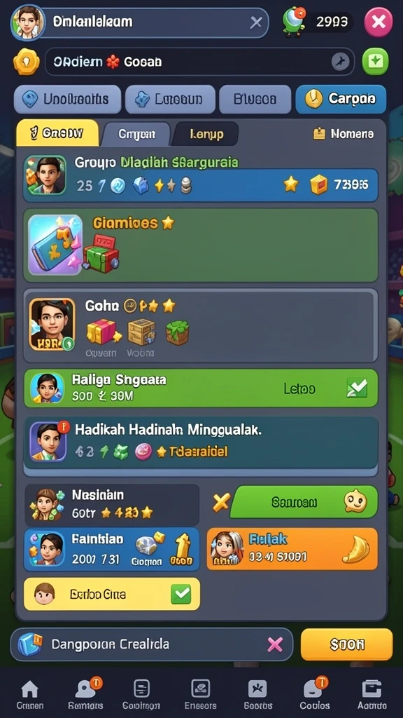 Screenshot menunjukkan fitur bonus yang menguntungkan bagi pemain.