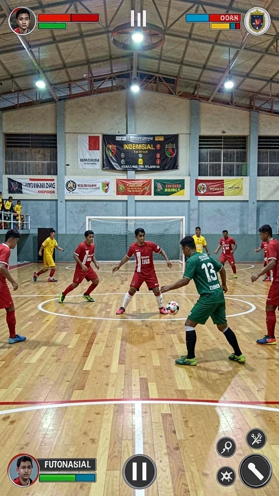 Tampilan roda keberuntungan yang mengagumkan.