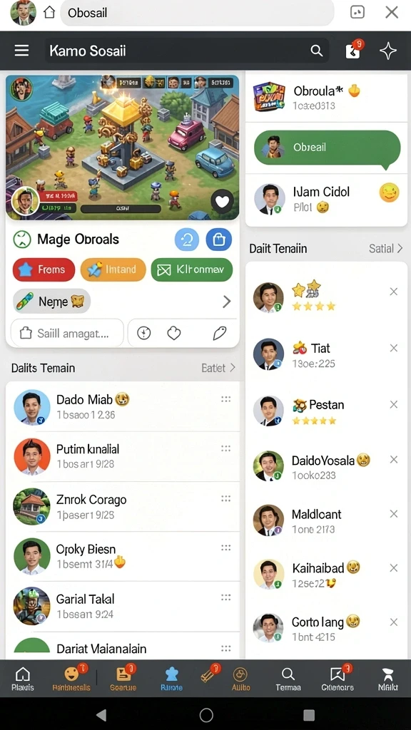 Tangkapan layar menunjukkan mode multiplayer yang seru.