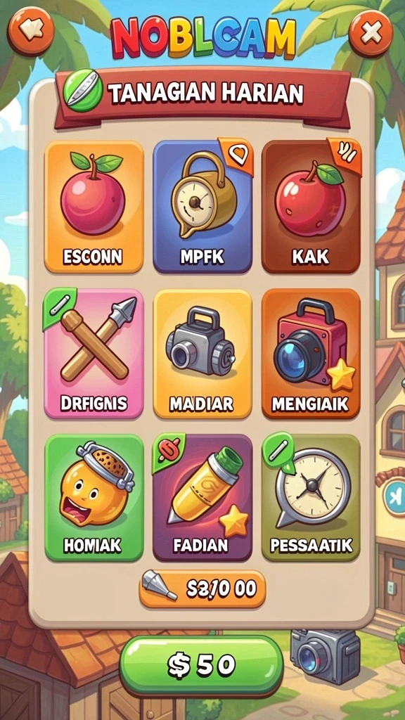Screenshot ketiga menampilkan event menarik di dalam game.