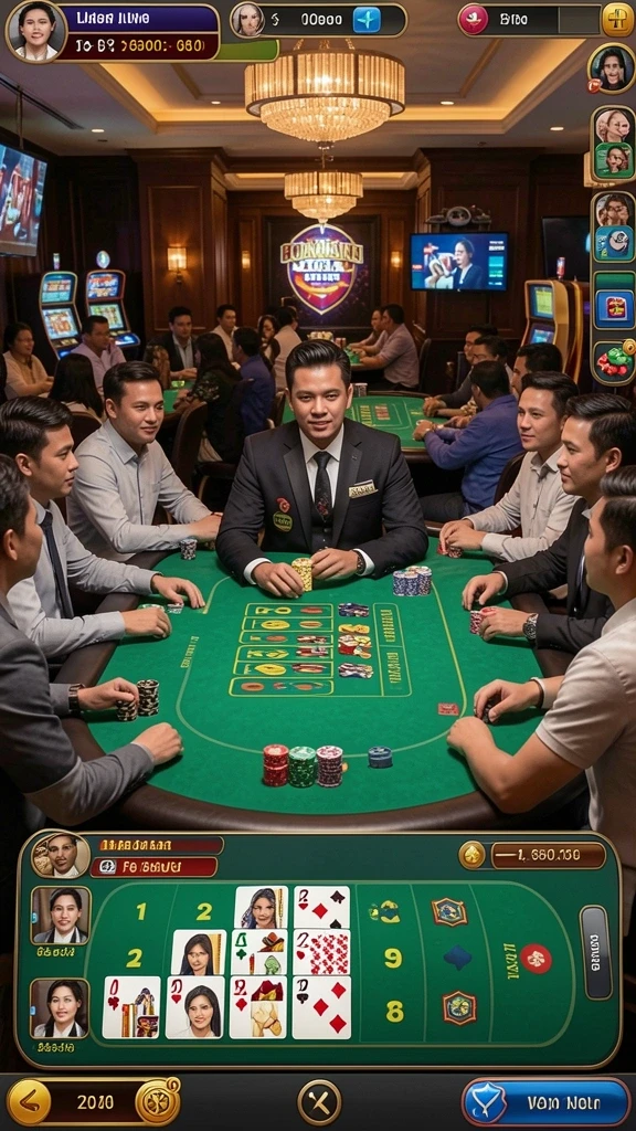 Pengguna dapat memilih karakter favorit untuk bermain.