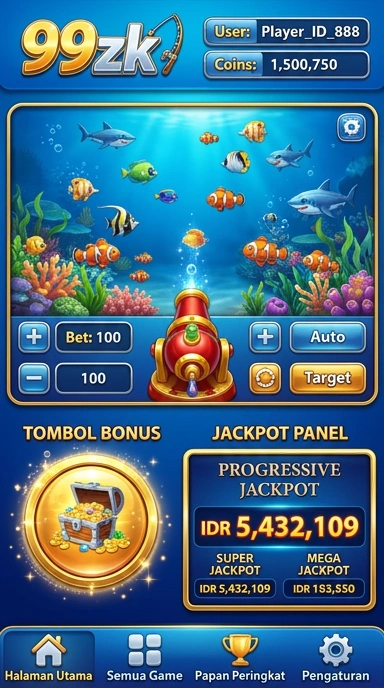 99zk — layar beranda